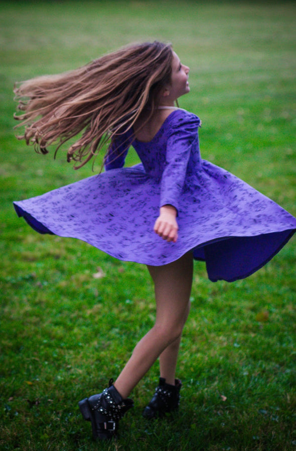 Twirly Dress in Robots