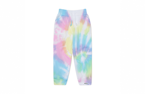 Kids Tie Dye Hoodie in Pastel - Worthy Threads