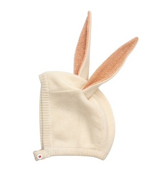 Bunny Bonnet: product recommended in Easter Bunny Gift Guide by Worthy Threads, a unique toddler clothing brand.