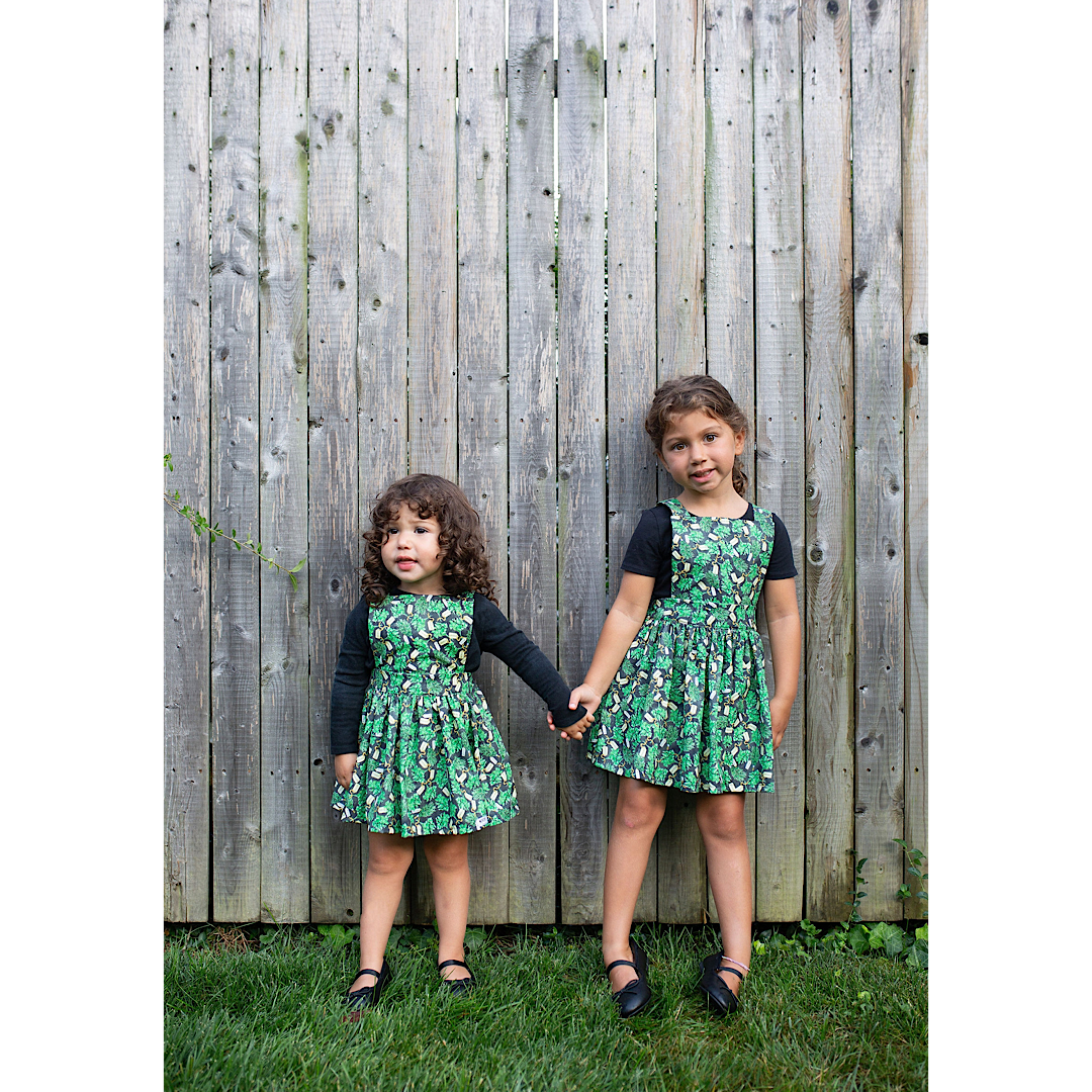 Brown Pleated Pinafore – L'école Des Femmes Brown Pleated Pinafore – L'école Des Femmes