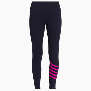 Women’s Navy Leggings with Stripes