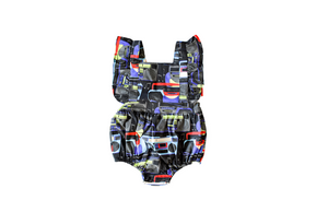 Baby bubble romper in boombox: unique baby clothes