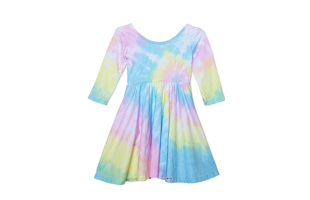 Pastel tie dye sales dress