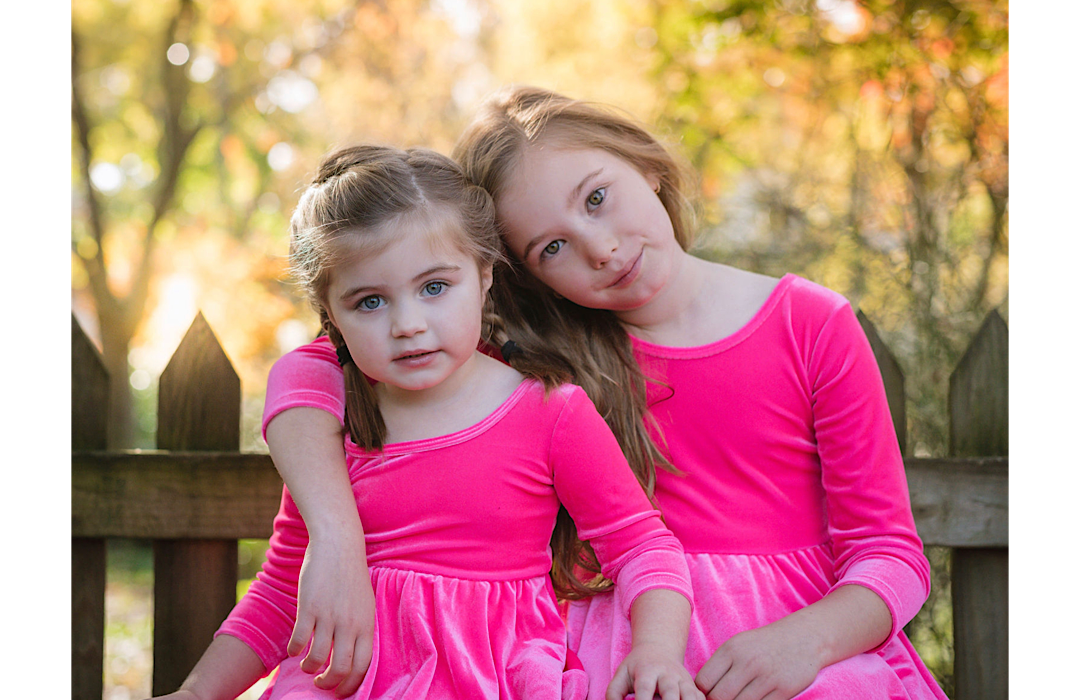 Twirly Dress in Hot Pink Stretch Velvet - USA MADE 8y Twirly Dress in Hot Pink Stretch Velvet - USA MADE 8y