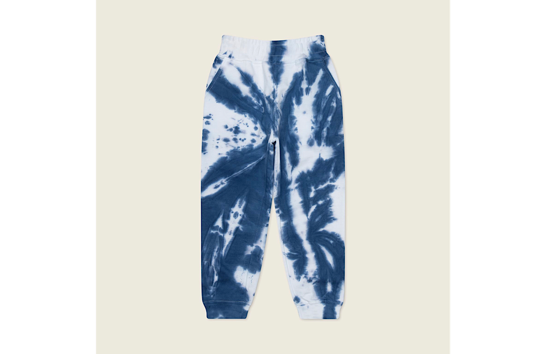 Youth Tie Dye Joggers in Sapphire Worthy Threads