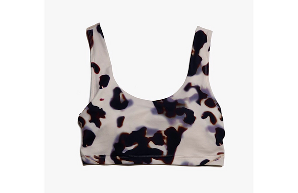 Adult Sports Bra in Blonde Tortoise - Worthy Threads