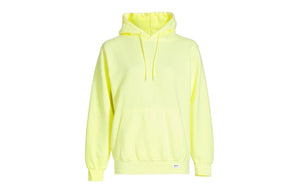 Adult hand dyed hoodie in yellow: matching loungewear sets